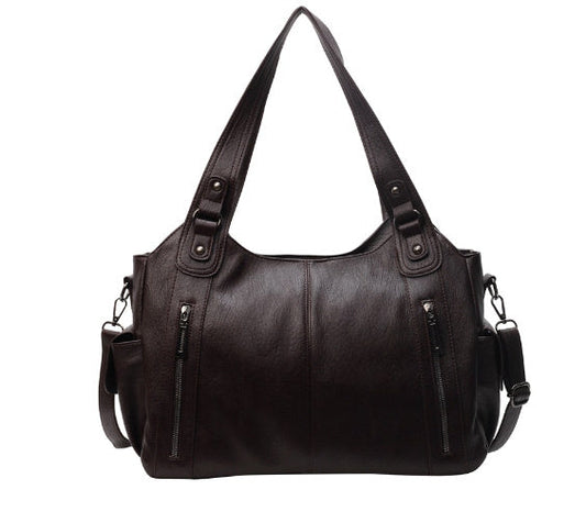 Novira™ | Leather tote bag